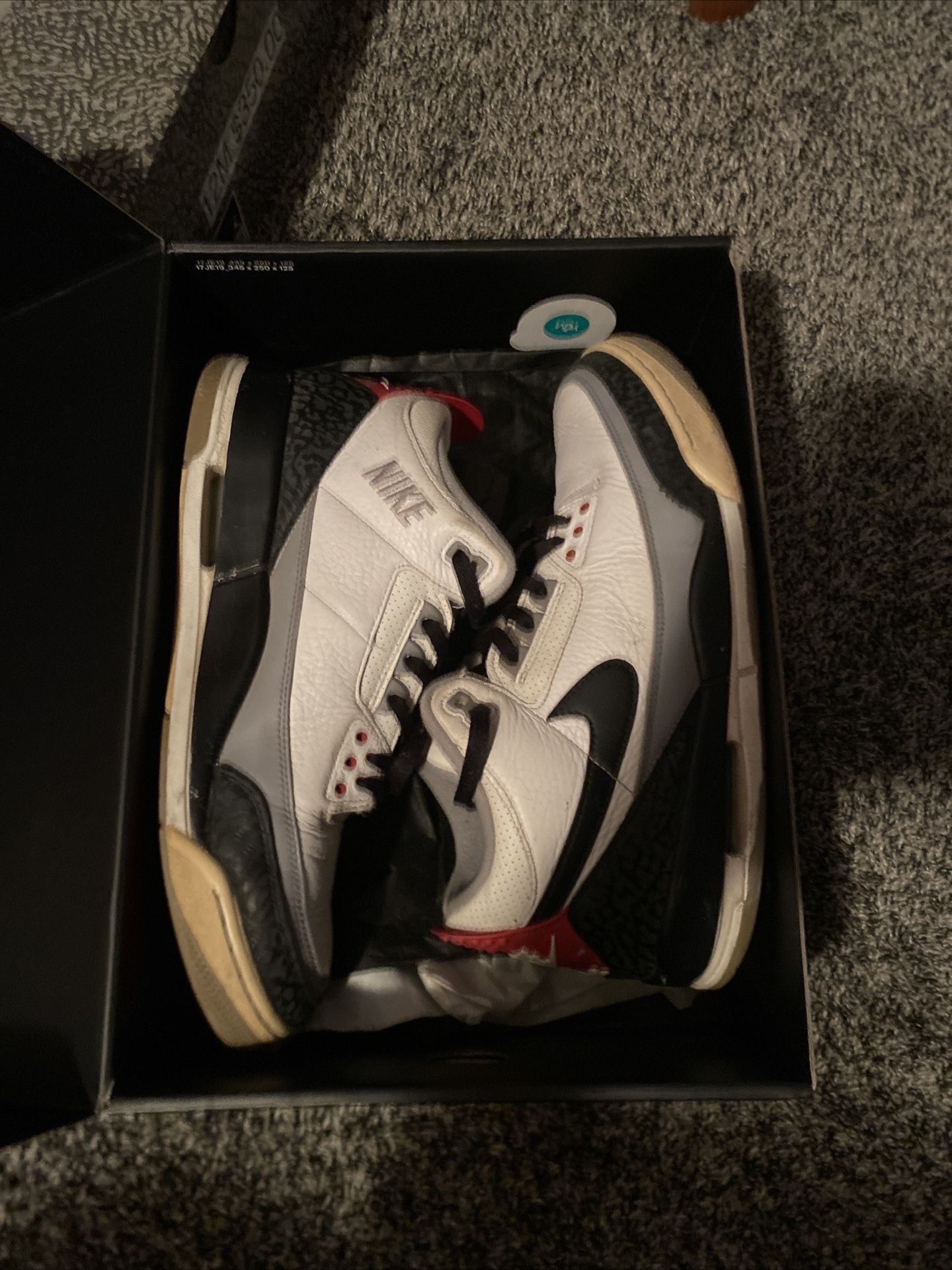 Size 12 - Jordan 3 Retro NRG Tinker 2018