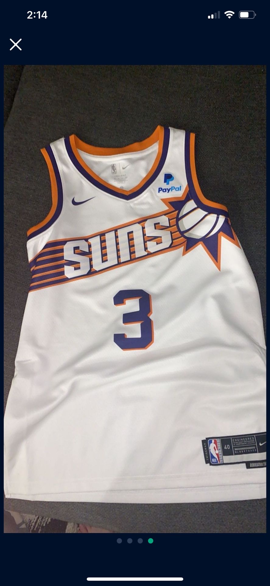 Bradley Beal Icon & Association Nike Nba Jerseys Mens Small Size 40 Phoenix Suns