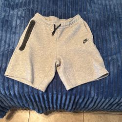Grey Nike Tech Shorts