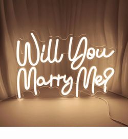 Will you marry me sign