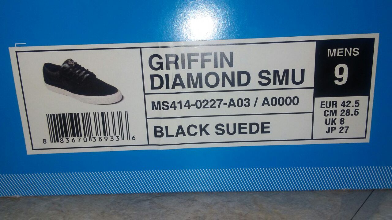 Lakai x diamond supply co collab griffin