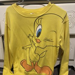 Tweedy Sweatshirt Looney Tunes Tweety Bird