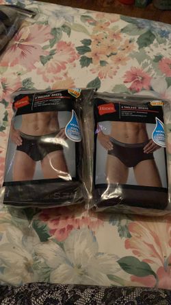 Men’s Underwear Lot Of Two Hanes Brief Packs