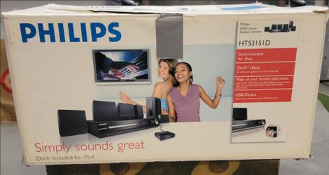 Philips DVD home theater system