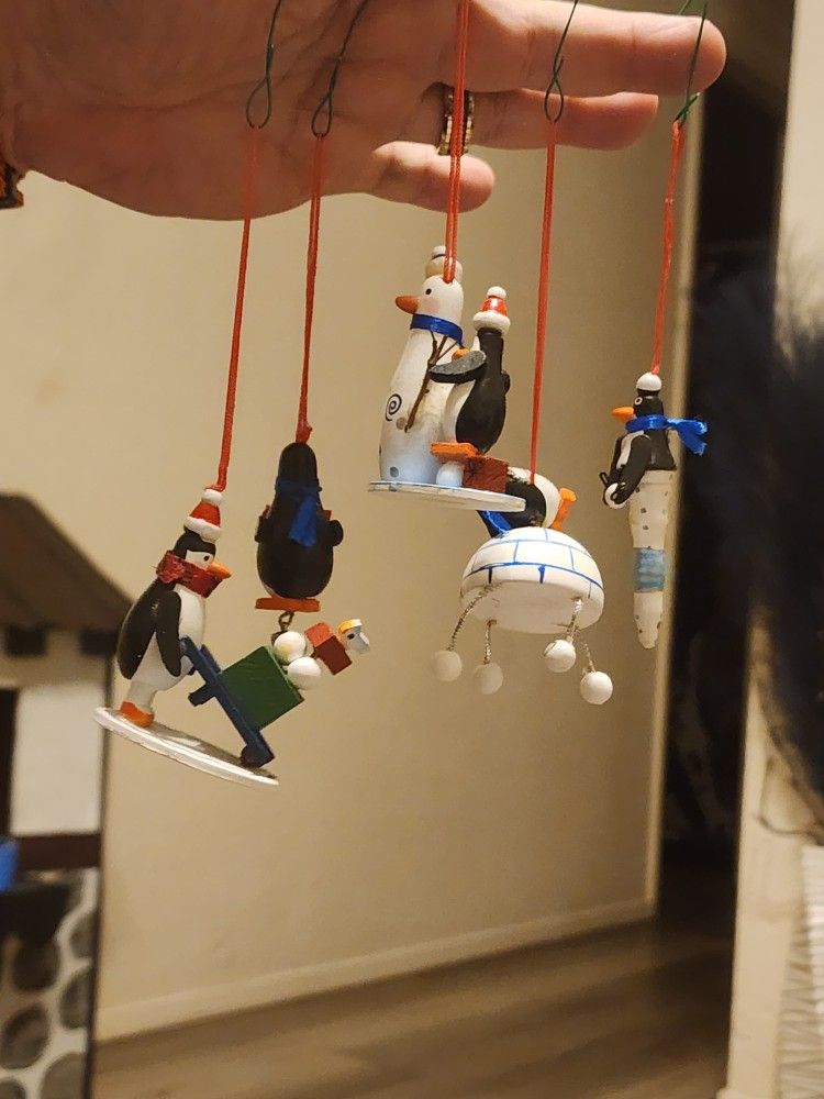 Penguin Christmas Ornaments