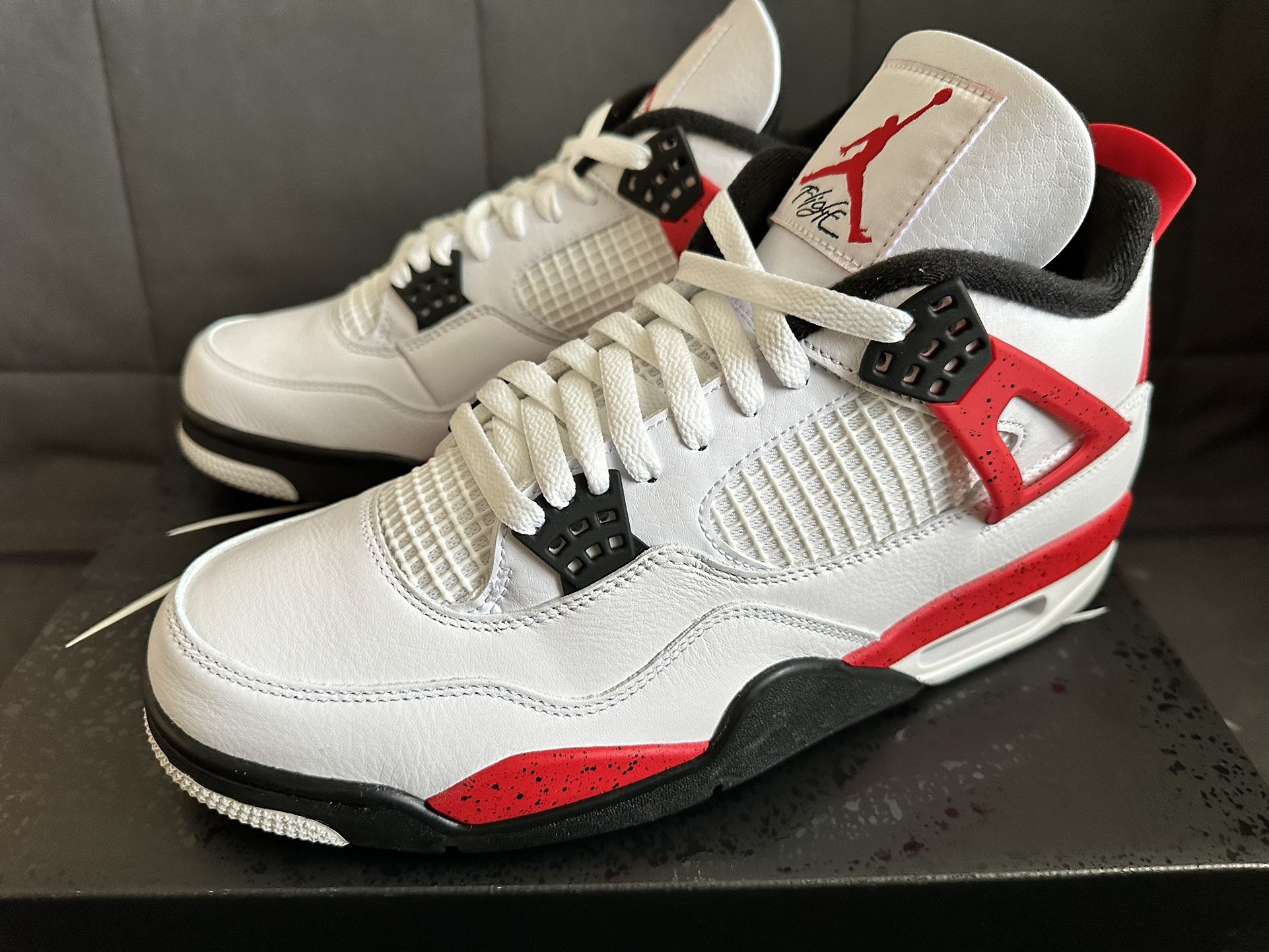 Nike Air Jordan 4 Retro Red Cement - Sz. 11.5M