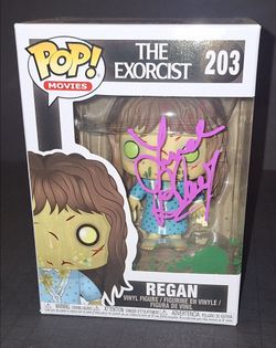 🔥Linda Blair Signed Autographed Funko Regan The Exorcist Beckett COA 🔥