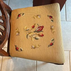 Mahogany Table And Six Chairs