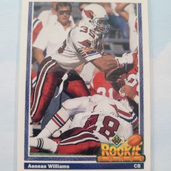 91 Upper Deck Aeneas Williams RC!