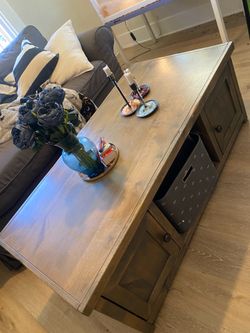Coffee table from Living Spaces