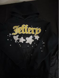 Sp5der jeffery hoodie black