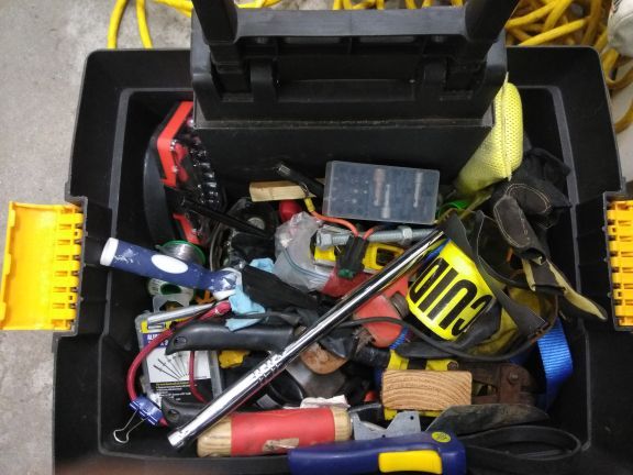 Misc tools. All the tools with rolling cart