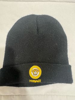 Versace Black Beanie – Lightly Used