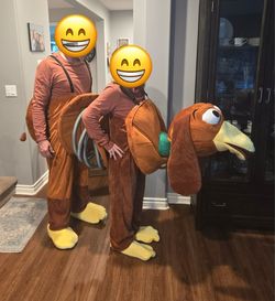 Toy Story, slinky dog dachshund couples costume - adult size