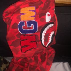 Red Camo World Gone Mad Bape Ape 