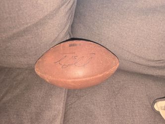 Tim teebow signed football