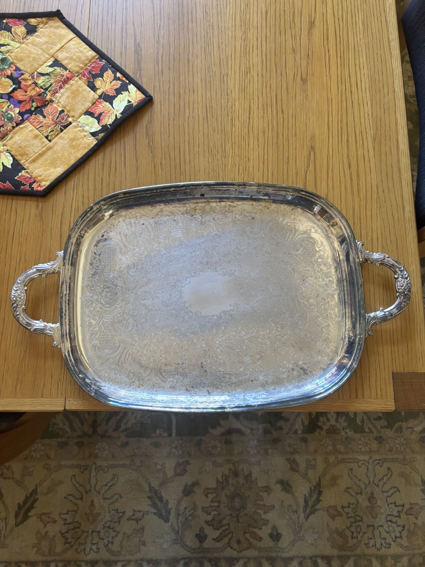 Vintage Gorham Silver Plated Serving Tray