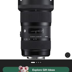 Sigma 18-35mm f/1.8 DC HSM Art Lens for Canon