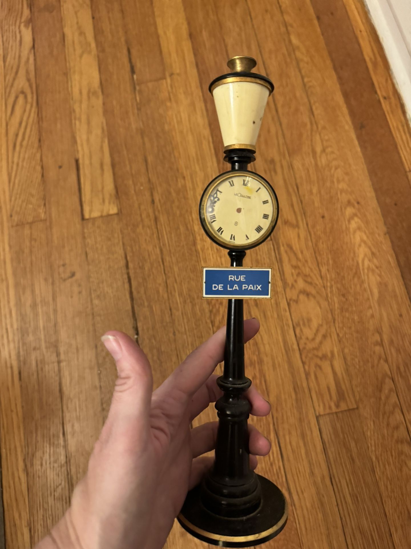 Antique Rue de la Paix clock