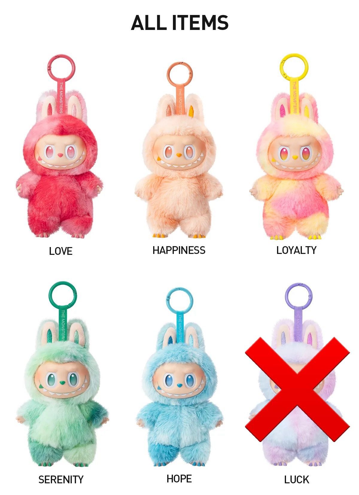 POPMART THE MONSTERS Big into Energy Series-Vinyl Plush Pendant LABUBU