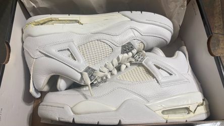 Air Jordan 4 Pure Money White/Metallic