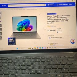 Lenovo - Yoga Slim 7i Aura Edition Ultra 7 256v 2024