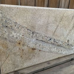 Granite (tan) Salvaged Slab