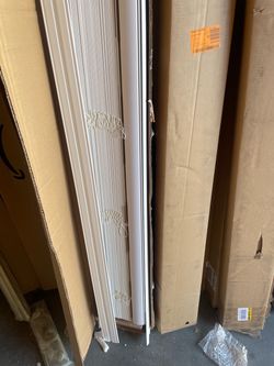 White Cordless Faux Wood Blinds for Windows with 2 in. Slats - 60.5 in. W x 64 in. L (Actual Size 60 in. W x 64 in. L)