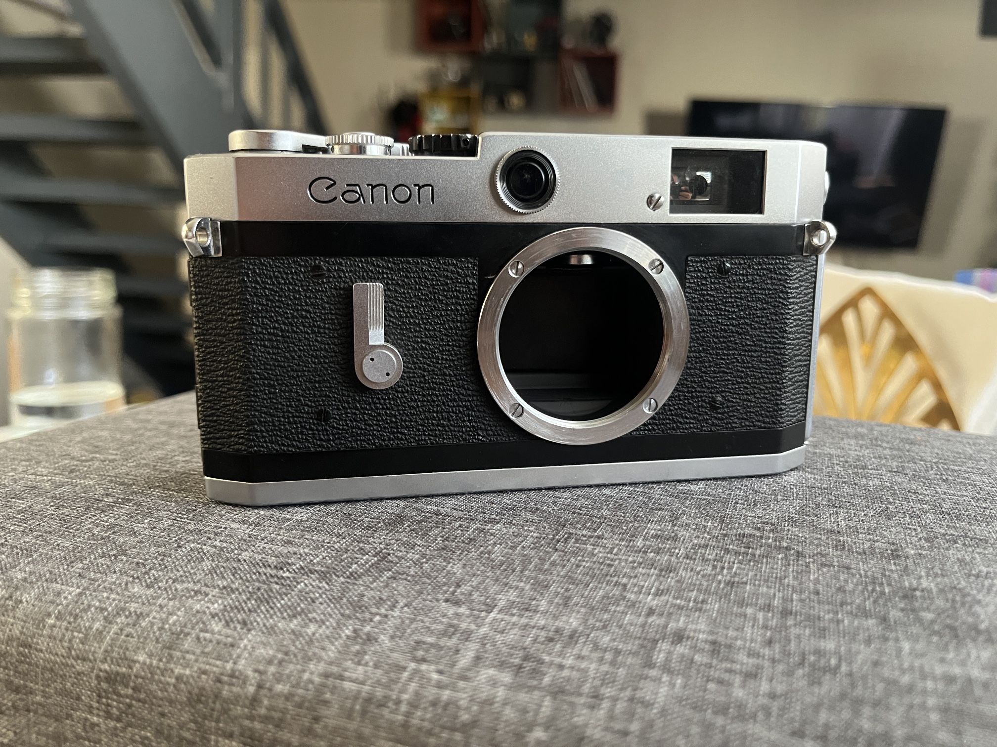 Canon P Rangefinder Film Camera w/ 35mm & 50mm Lenses