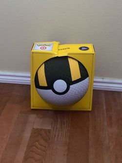2026 Pokemon X Target Ultra Ball KICKBALL Yellow Pokeball
