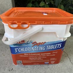HTH Super 3” Chlorinating Tablets, 25lbs