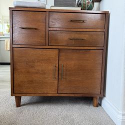 Solid Wood Accent Cabinet