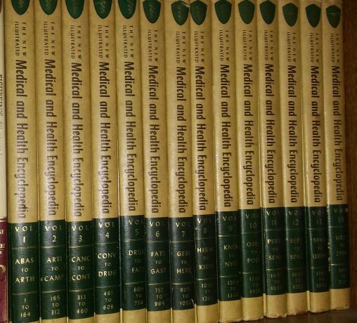 Unified Library of Family Health New Illustrated Medical And Health Encyclopedia Full Set 1964