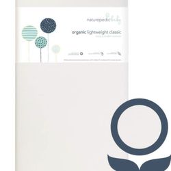 Naturepedic Organic Baby And Toddler Crib Mattress