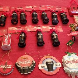 28 Coca-Cola ORNAMENTS 