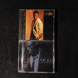 Cd's Of Baby Face and SEAL