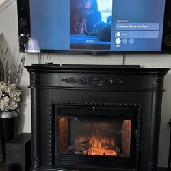 Big Beautiful Electric Fireplace 