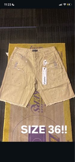 PURPLE SHORTS SIZE 36