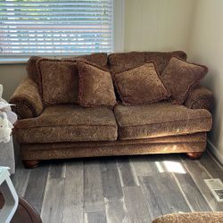 FREE couch With Ottoman 