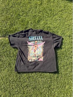Nirvana In Utero Angel Graphic Tee - XL