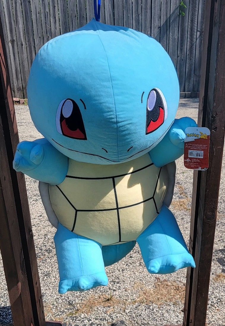 28in Squirtle (2020) Plush With Tag