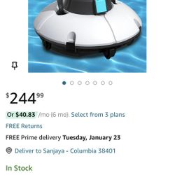 Pool Cleaner Robot-Cordless Swimming Pool Vacuum 