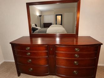 Antique Dixie Furniture Dresser