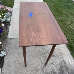 Antique Wood Folding Table