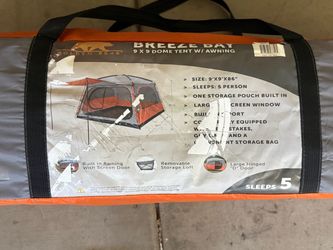 Golden Bear Breeze Bay 9x9 Dome Tent with Awning