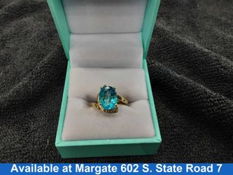 Women's Ring - Yellow Gold 14k (.585) 4.2 grams Size 6