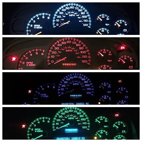 Chevy LEDs Cluster 