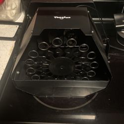 Theefun Bubble Machine, Wireless Remote Control Bubble Blower Machine with Over