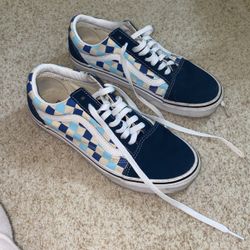 Vans Old Skool Checkered Blue