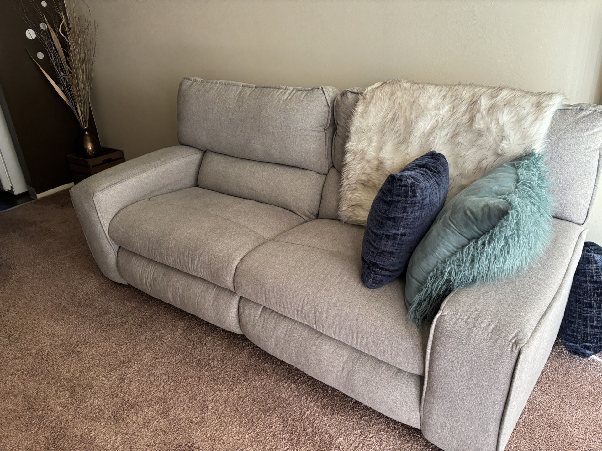 Grey Set Recliner